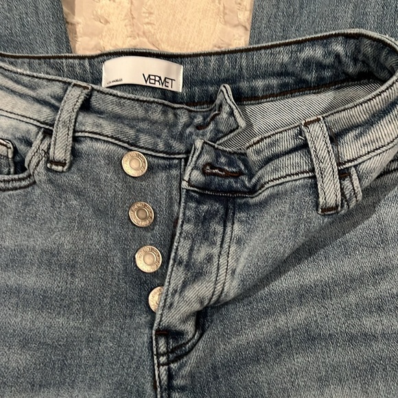 Vervet button fly flare jeans - Picture 3 of 4